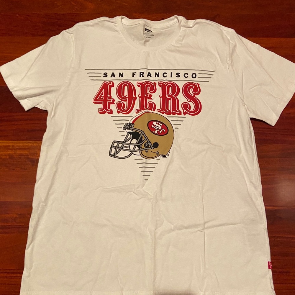 Levi’s San Francisco 49ers Tee Shirt XL SGA NEW